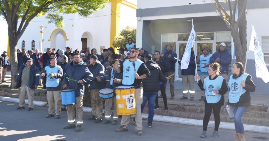 Los municipales de Toay van a un paro de 24 horas el lunes