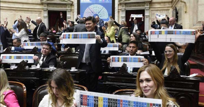 Diputados sancionoacute la Boleta Uacutenica y comenzaraacute a usarse en las proacuteximas elecciones legislativas