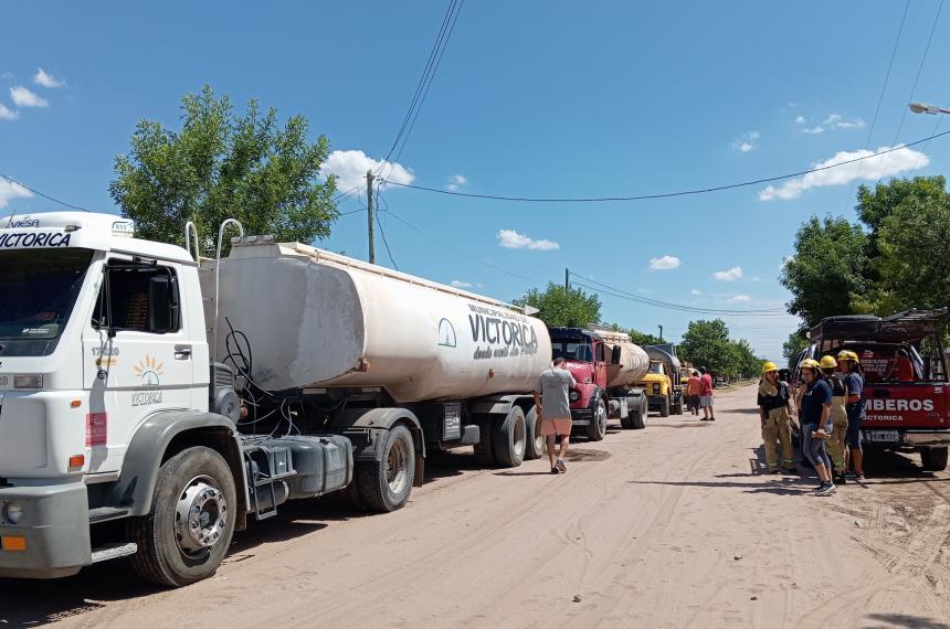 Quejas en Victorica por falta de agua en la mitad de la localidad